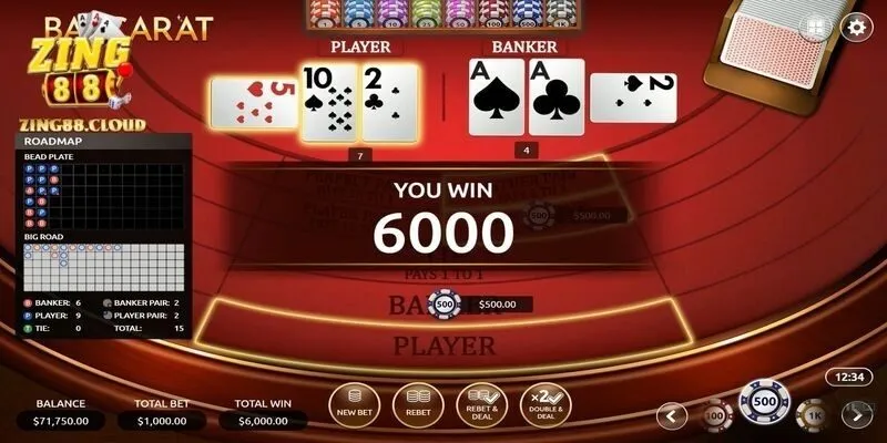 Baccarat luôn là một trong những game được yêu thích tại sòng bài